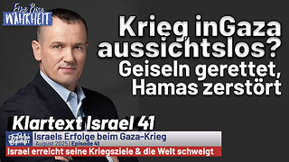 Geiseln gerettet, Hamas zerstört - Erreicht der Krieg in Gaza wirklich nichts? | Klartext Israel 41