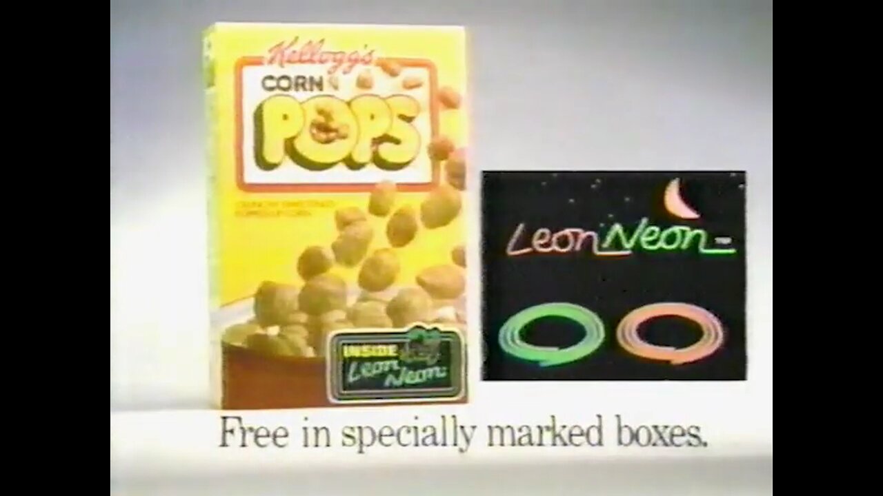 Corn Pops with Leon Neon 1986 commercial