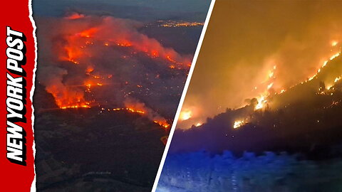 Firefighters in Southern France battle blaze larger than the size of Paris