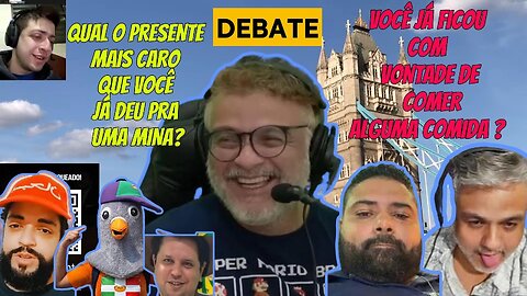 A GALERA CONTANDO SOBRE SUAS EXPERIÊNCIAS COM COMIDAS E COM MULHERES (08.10.2024)