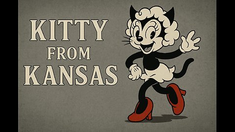 Kitty from Kansas | Classic Vintage Cartoon Short (Public Domain)