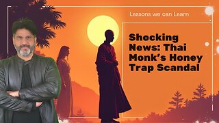 Shocking news of a Thai monk Getting honey trapped by a woman | Lessons we can learn