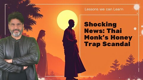 Shocking news of a Thai monk Getting honey trapped by a woman | Lessons we can learn