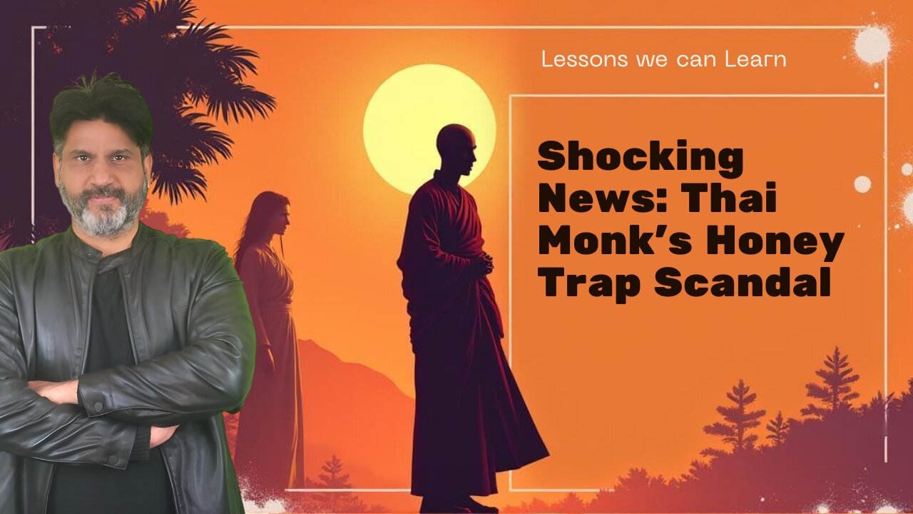 Shocking news of a Thai monk Getting honey trapped by a woman | Lessons we can learn