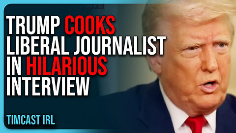 Trump COOKS Liberal Journalist In HILARIOUS Interview, Says ‘YOU’RE FAKE NEWS’