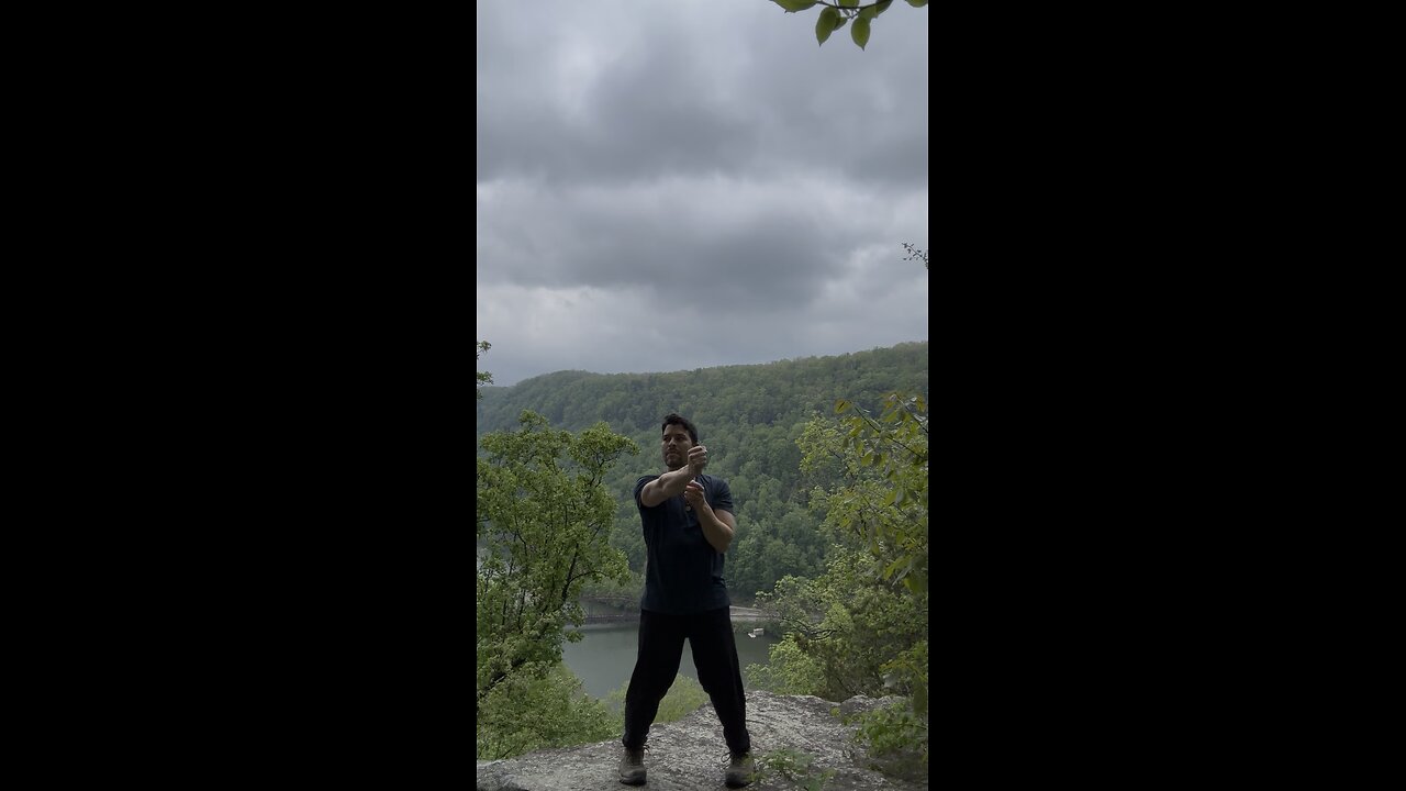Siu Nim Tao at Hawks Nest! #yeshua #jesus #wingchun #gungfu #vingtsun #kungfu #columbia #nature