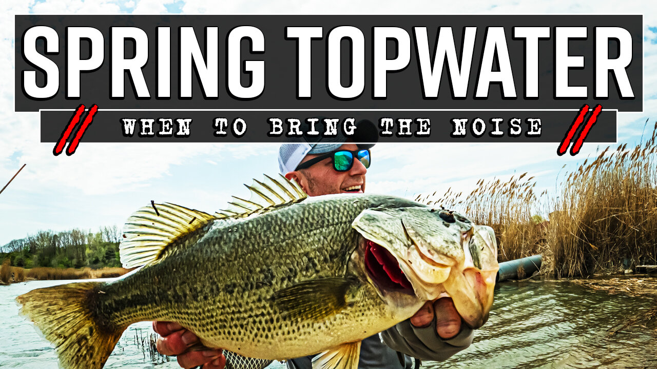 Bass Fishing: When do TOPWATER Baits Start to Work?