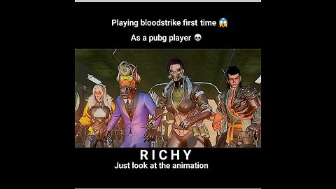 Playinmg BLOODSTRIKE first timme | This is also my first video on rumble app 😱