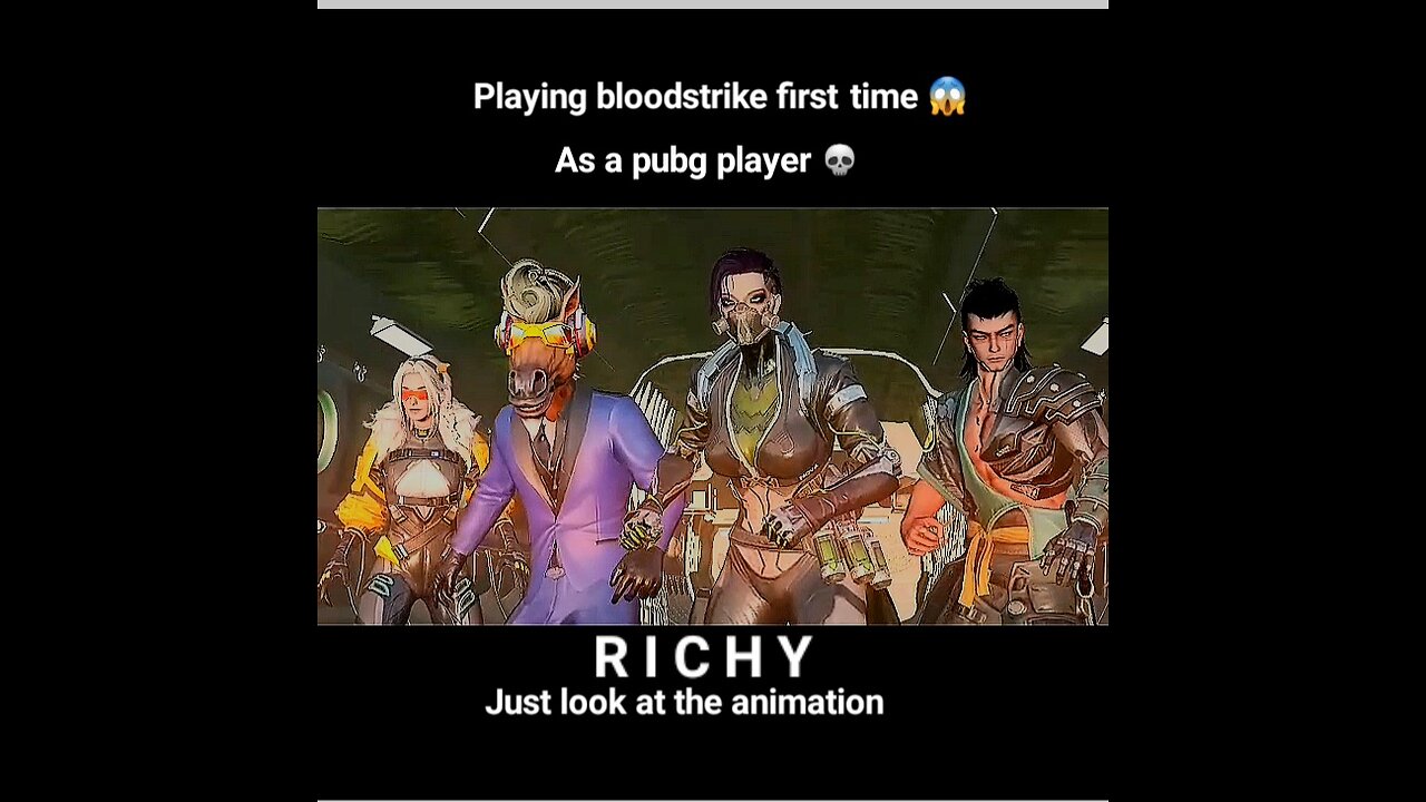 Playinmg BLOODSTRIKE first timme | This is also my first video on rumble app 😱