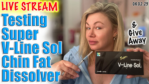 Live Testing Super V-Line Sol Chin Fat Dissolver, AceCosm! Give Away! Code Jessica10 Saves