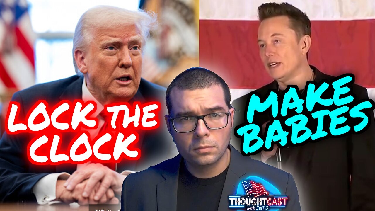Population Collapse, Trump tries to LOCK THE CLOCK. Rogan guests Battle. TC 4/11/25