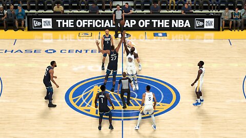 Golden State Warriors vs Minnesota Timberwolves – NBA 2K25