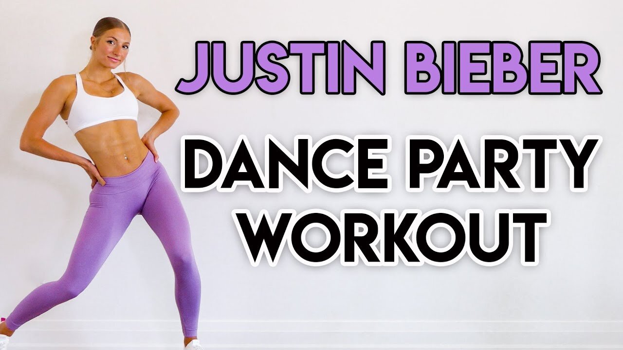 15 MIN JUSTIN BIEBER DANCE PARTY WORKOUT 💃🔥 | Full Body Burn with No Equipment! 🎶💪