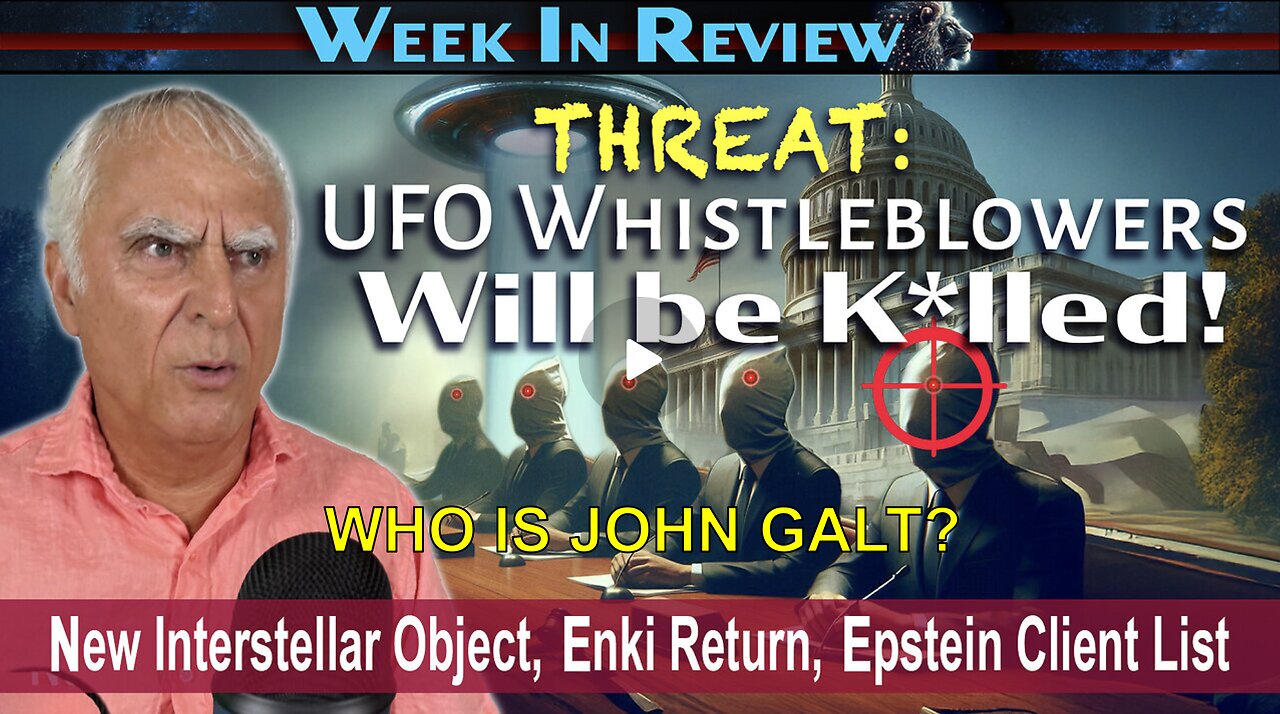 DR SALLA W/ UFO Whistleblowers Will Be Killed, New Interstellar Object, Enki Return, Epstein Client