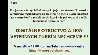 Spolok Archa, o.z. - 26.10.2025 - živá diskusia v Telegrame