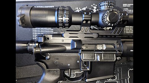 Swampfox Arrowhead 1-8x24 on Adams Arms 16" Upper
