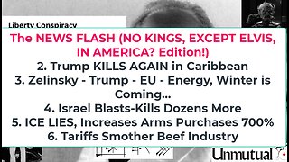 Liberty Conspiracy Live 10-20-25 No Kings? ICE Goons, Pre-Kirk Searches, Ukraine
