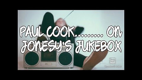 PAUL COOK ON JONESY'S JUKEBOX PLEASE LIKE AND SUBSCRIBE, IT'S FREE