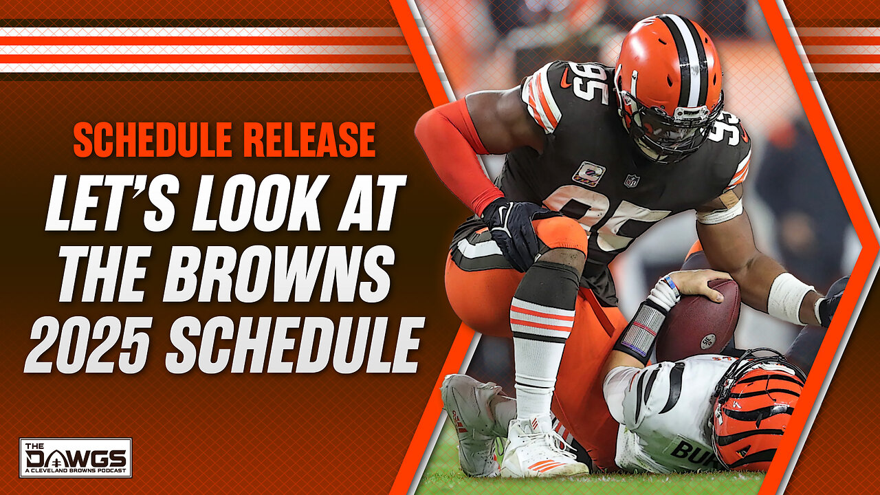 Lets Look at the Browns 2025 Schedule