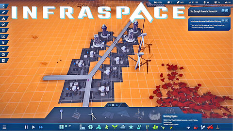 Sim City In Space! InfraSpace