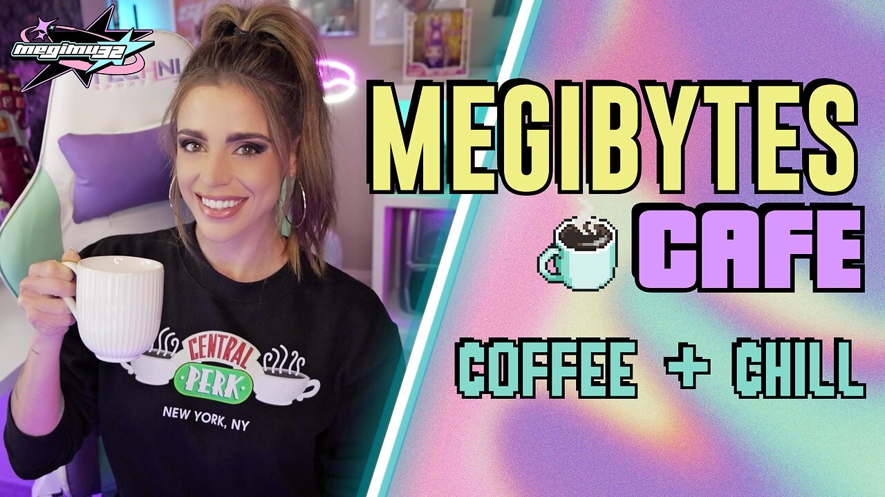 Café Megibytes ☕ | A Nostalgic Morning Hangout with Megi