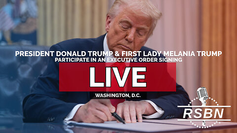 LIVE: Pres. Trump and First Lady Melania Trump Participate in an Executive Order Signing - 11/13/25
