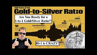 SILVER BIX WEIR - ALERT! Are You Ready for a 1-to-1 Gold/Silver Ratio ! Here s How it Will Happen!