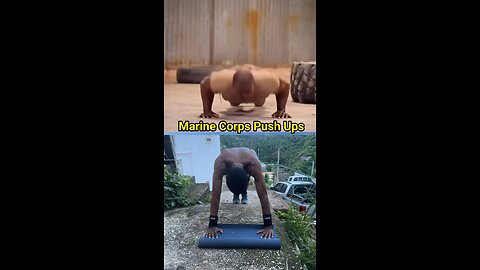 Marine Corps Push Ups #motivation #power #marine