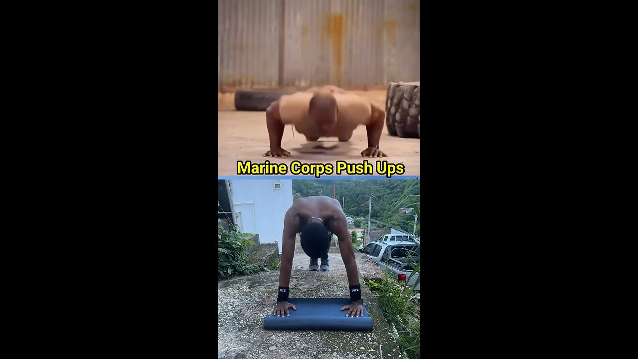 Marine Corps Push Ups #motivation #power #marine