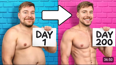 Lose 100 Pounds and Win $250,000! | Epic MrBeast Fitness Challenge