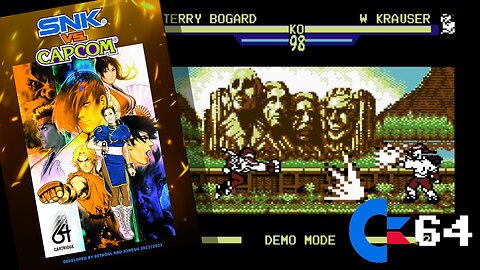 C64 Game - SNK vs Capcom Stronger Edition - Alpha v3 - PAL 50fps