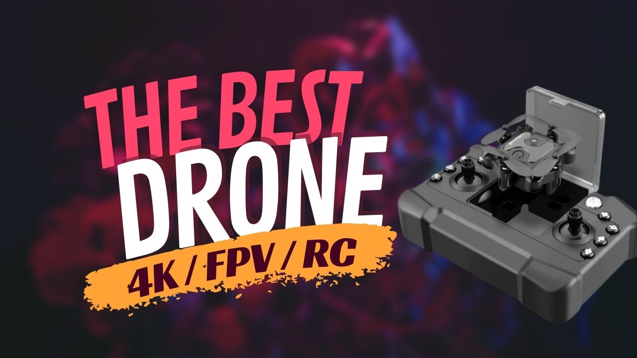 Ultimate Drone for Beginners & Professionals! - Introducing Mini Smart Foldable RC HD FPV Drone