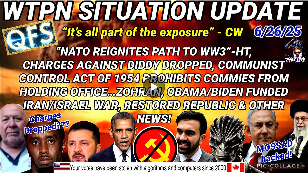 WTPN SITUATION UPDATE FEATURING RESTORED REPUBLIC 6/26/25