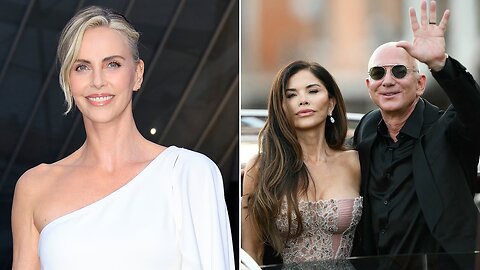 Charlize Theron Jokes Jeff Bezos and Lauren Sánchez_s Guests _Suck