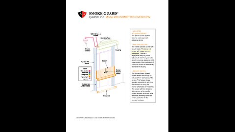 What do you do when your Elevator Smoke Curtain does not fall as intended?