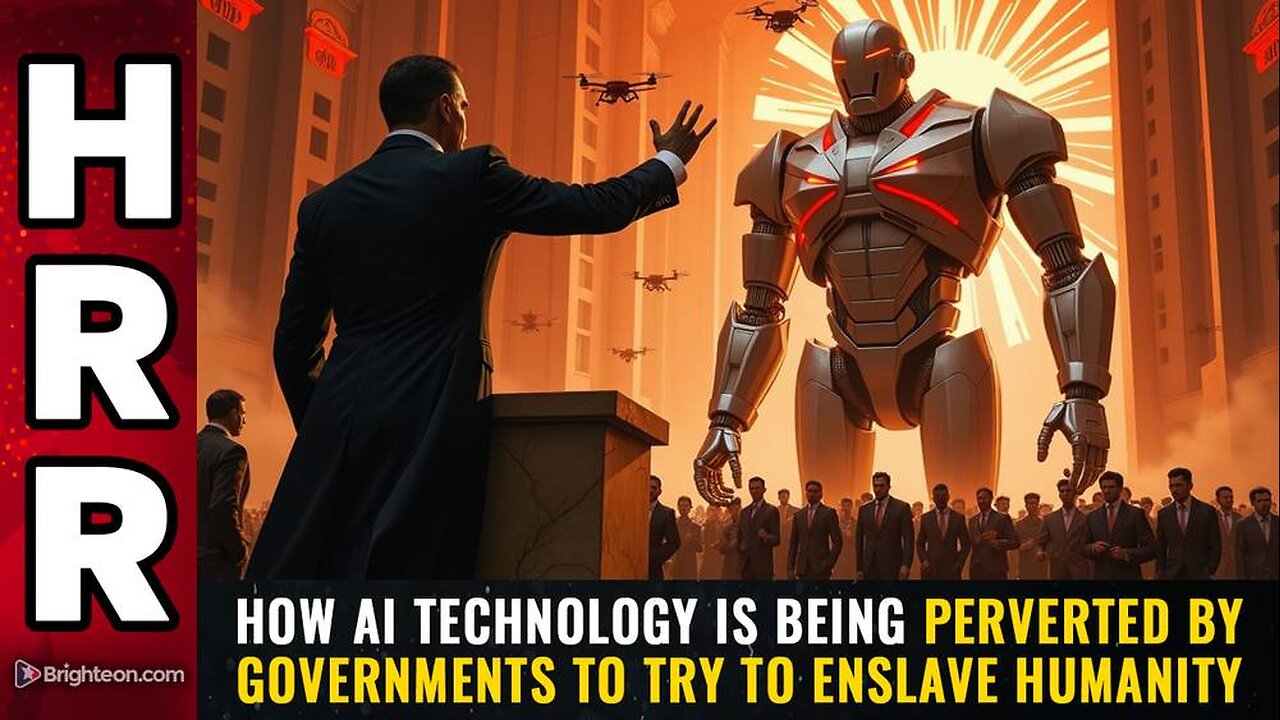 How AI technology is being perverted by governments to try to ENSLAVE humanity