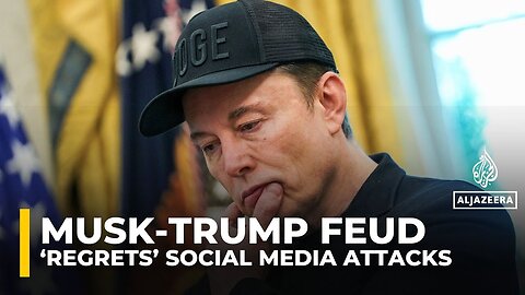 Elon Musk _regrets_ his social media posts criticising Donald Trump during public feud