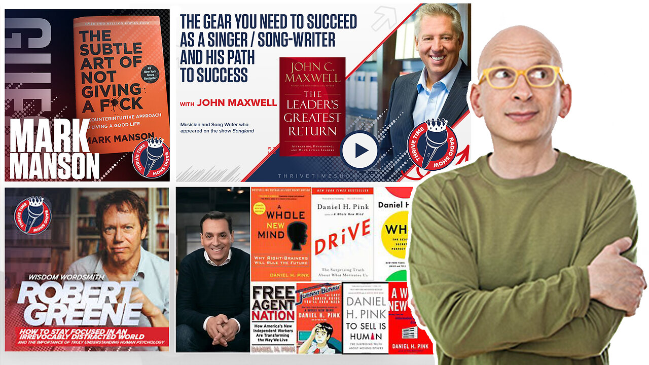 How to Write a Book a Book | With Advice from Thrivetime Show Guests & World's Best-Selling Authors of ALL-TIME: John Maxwell, Daniel Pink, Seth Godin & Robert Greene + Join Tebow At Clay Clark's June 5-6 Business Conf.