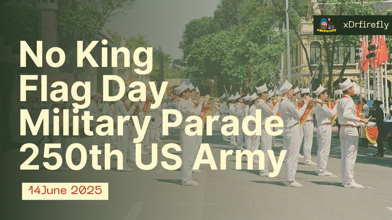 🔥No King | Flag Day | Military Parade 250th US Army |