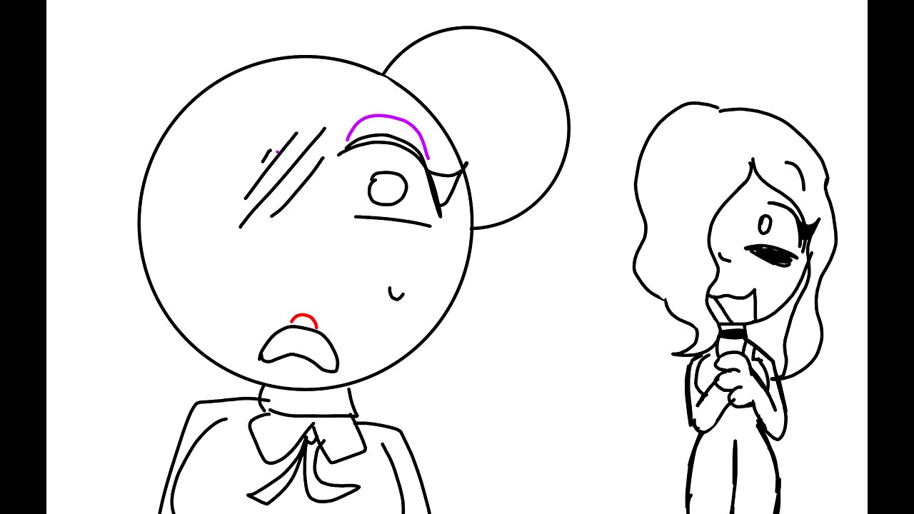 Drawing the first twisted I see ! (DANDYS WORLD)
