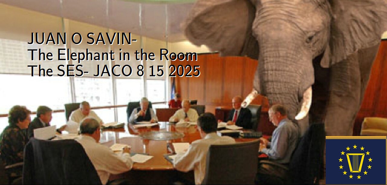 JUAN O SAVIN- The Elephant in the Room The SES- JACO 8 15 2025