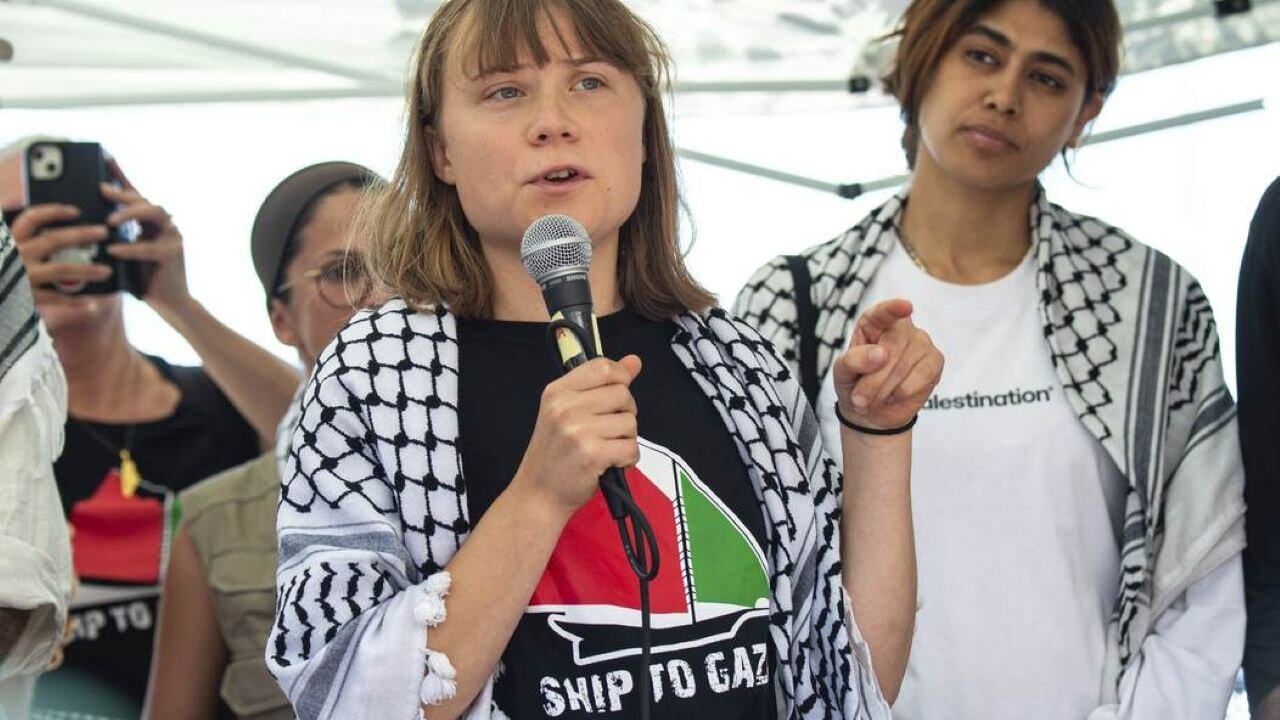 Greta Thunberg's Numbnut Navy Allegedly Hit By Drone Attack