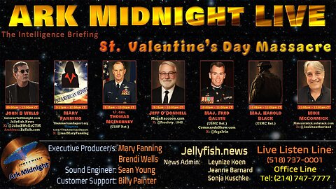 The Intelligence Briefing /St. Valentine’s Day Massacre - John B Wells LIVE