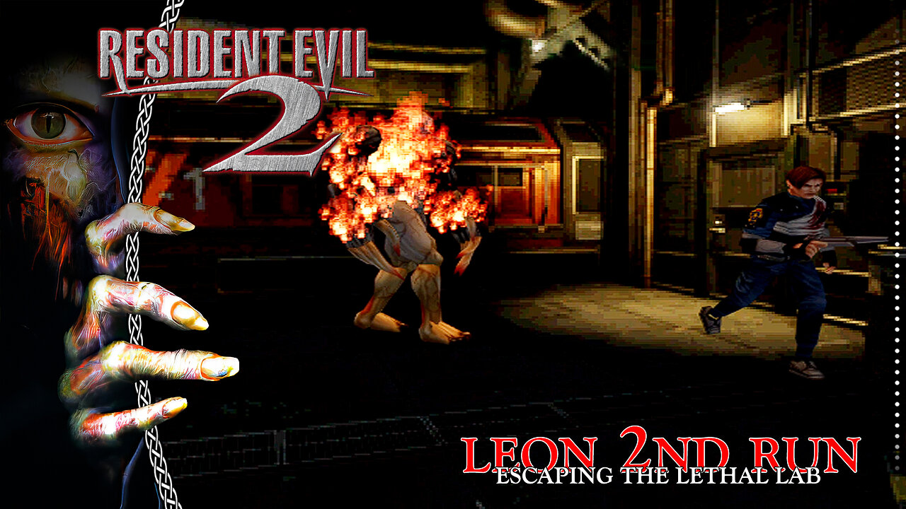 Resident Evil 2 | Leon 2nd Run | Escaping The Lethal Lab