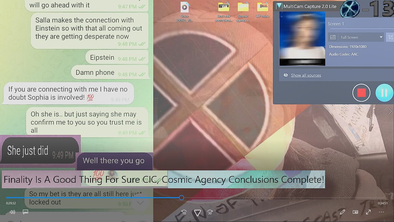 Finality Is A Good Thing For Sure CIC, Cosmic Agency Conclusions Complete!