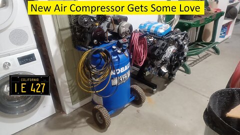 Our New to Us 30 Gal. Compressor Finally Gets Some Much Needed Attention