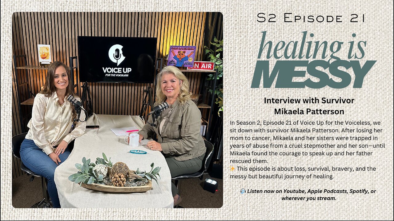 HEALING IS MESSY | Interview with Survivor Mikaela Patterson
