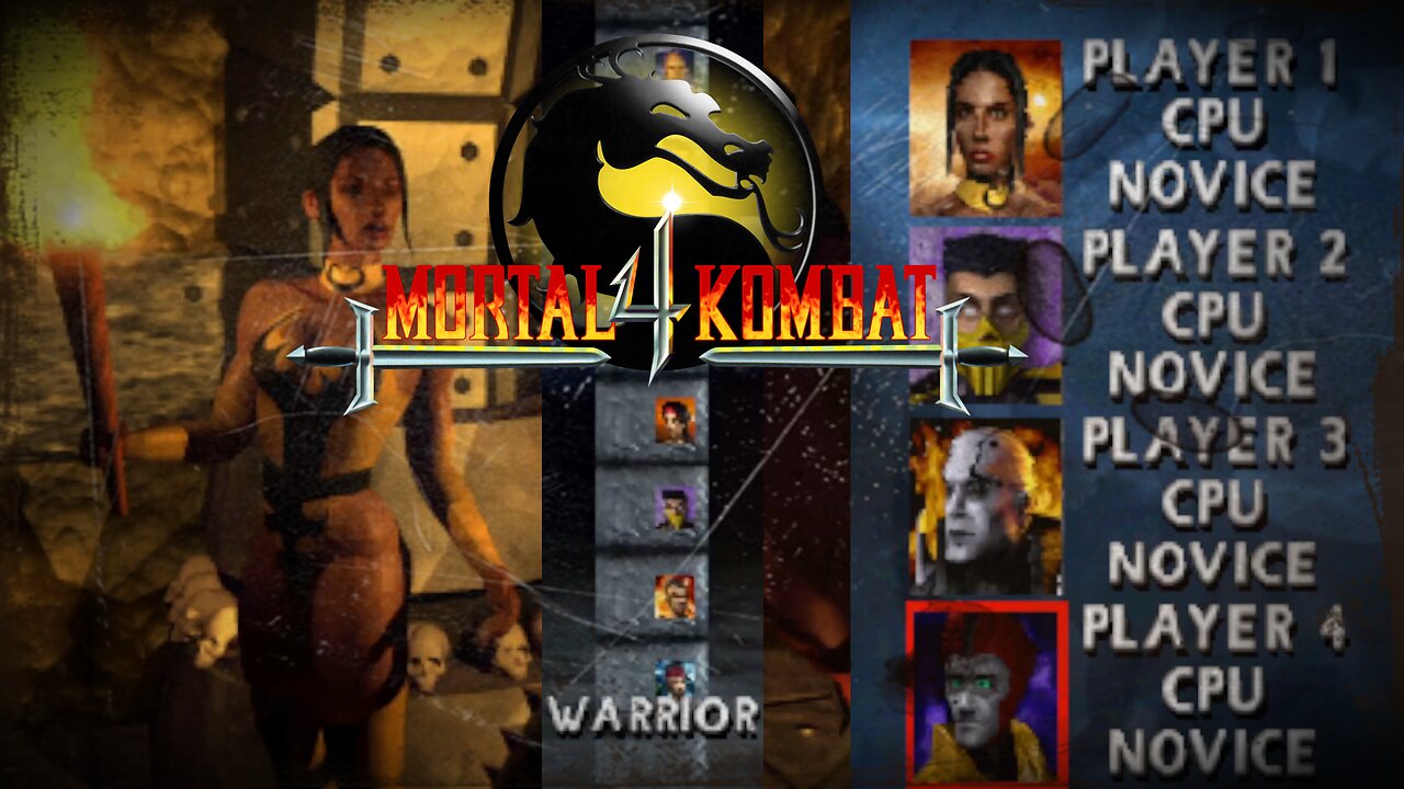 Mortal Kombat 4 PC - Warrior Tower & CPU Tournament