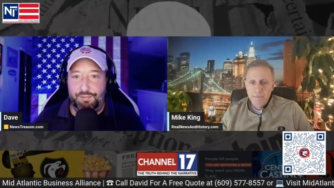 Mike King & NewsTreason: Full Interview 11/27/25 - GITMO’s Secret Tribunals, 10-Day Blackout Imminent!