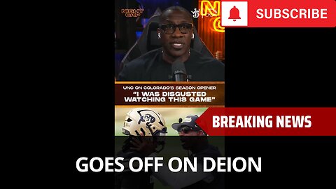 Shannon Goes Off On Deion Sanders